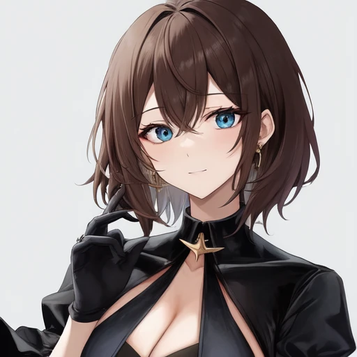 [Holara] short hair wavy hair beautiful woman [Illustration]